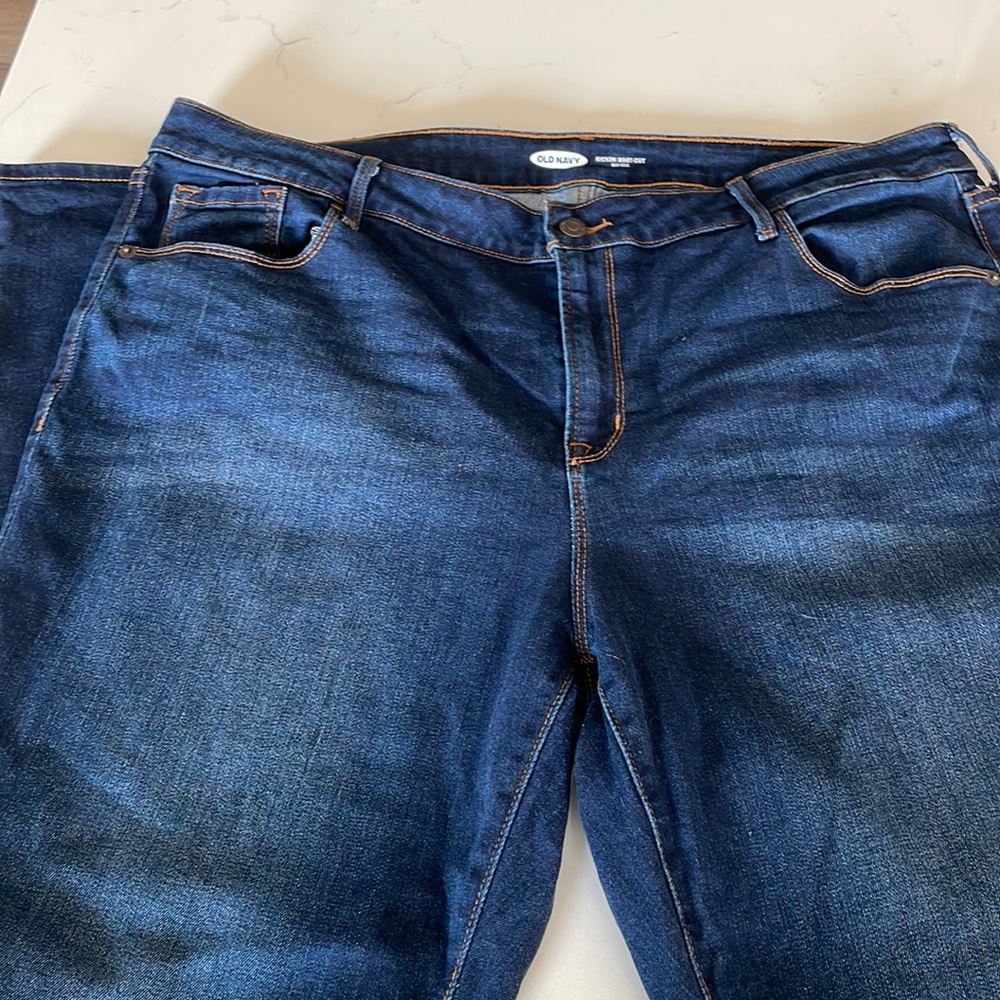 Old Navy Kicker bootcut jeans womens 18 EUC!